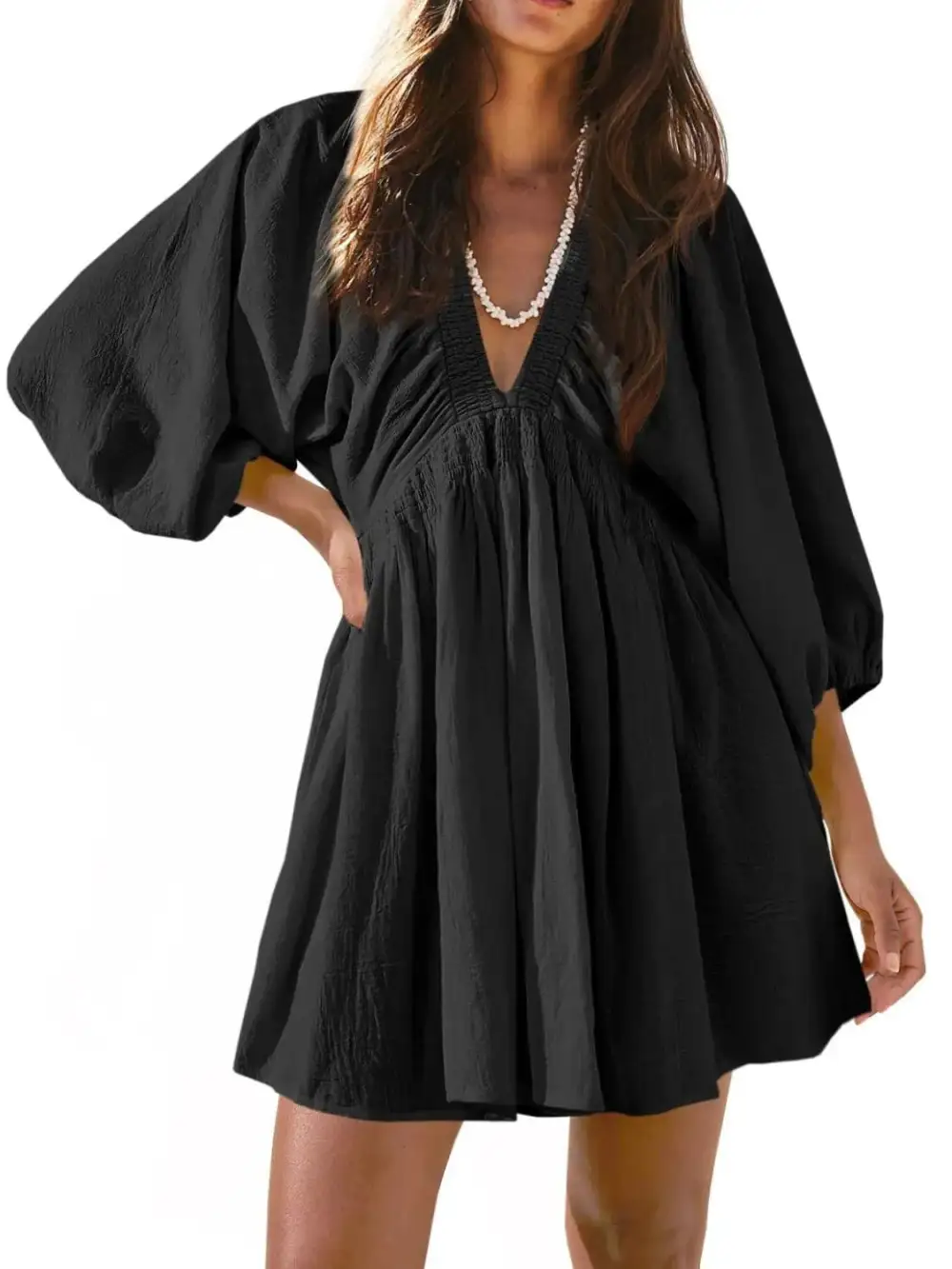Soft Mini A-Line Dress