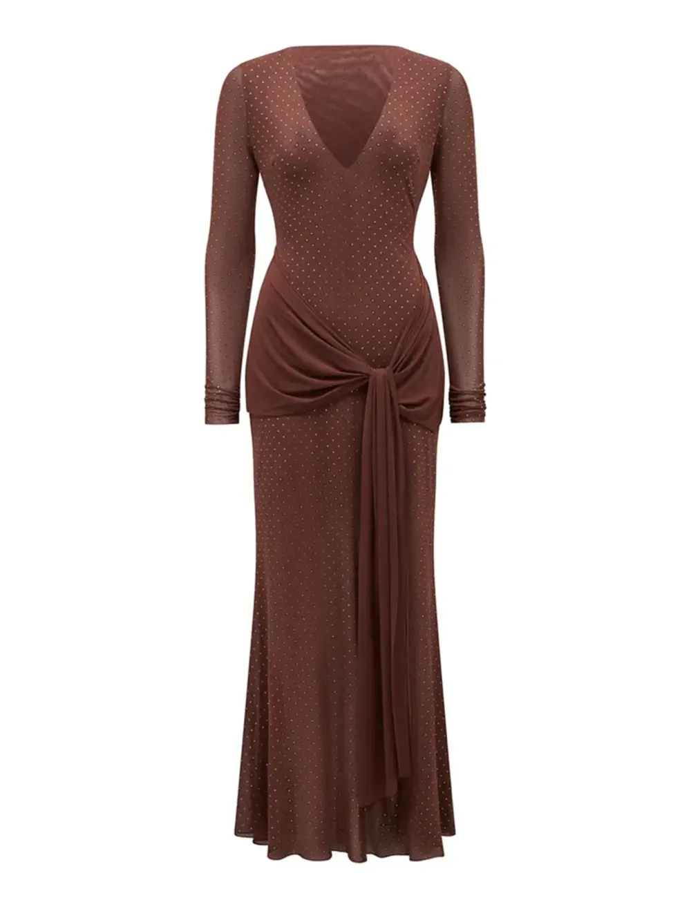 Embellished Maxi Dress