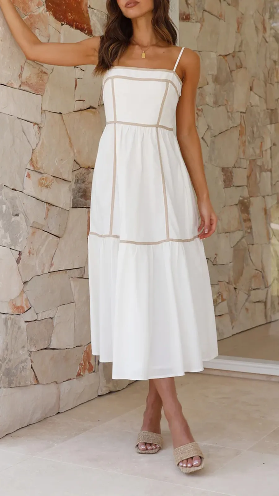 Holiday-Inspired Midi Dress