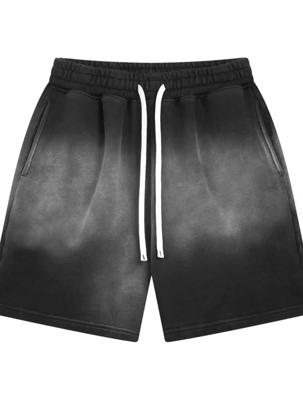 Travel Drawstring Cotton Blend Casual Shorts