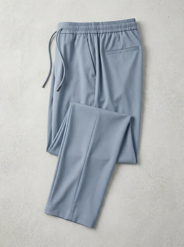 Outdoor-Inspired Ice Silk Graphic Print Style Men's Ice Silk Casual Pants