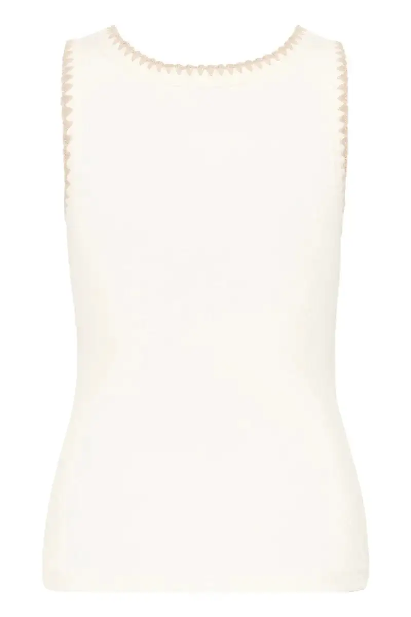 Sleek Contrast Trim Tank
