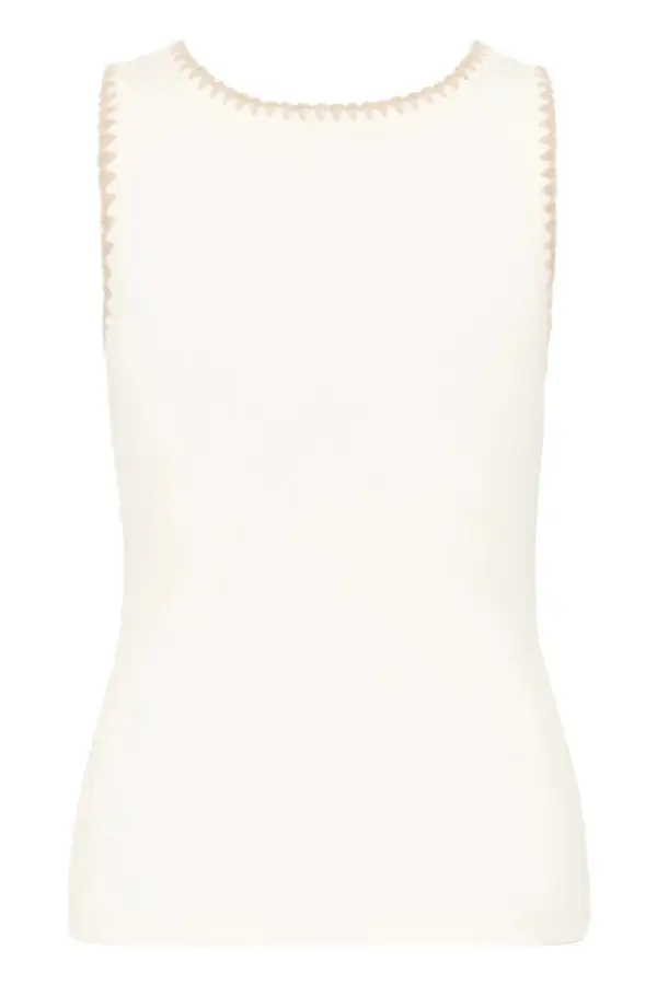 Sleek Contrast Trim Tank