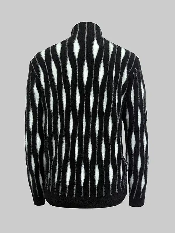 High Neck Long Sleeve Sweater