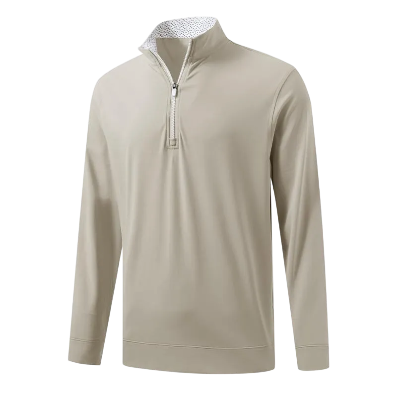 Men's lightweight turtleneck long-sleeved pullover