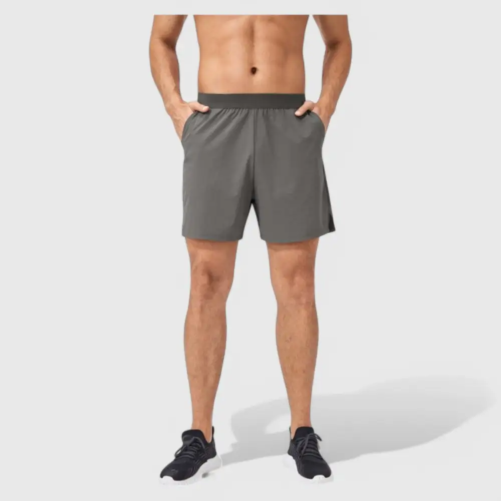 Elastic-Waist Quick-Dry Lightweight Men's Athletic Shorts