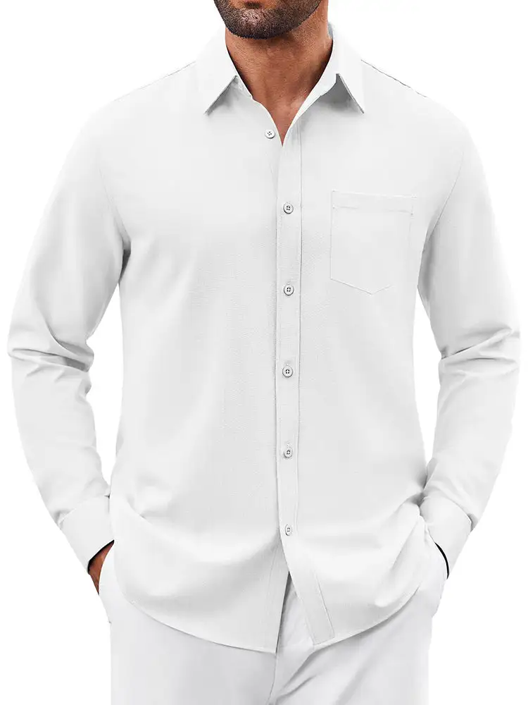 Business Casual Button Down Dress Shirt