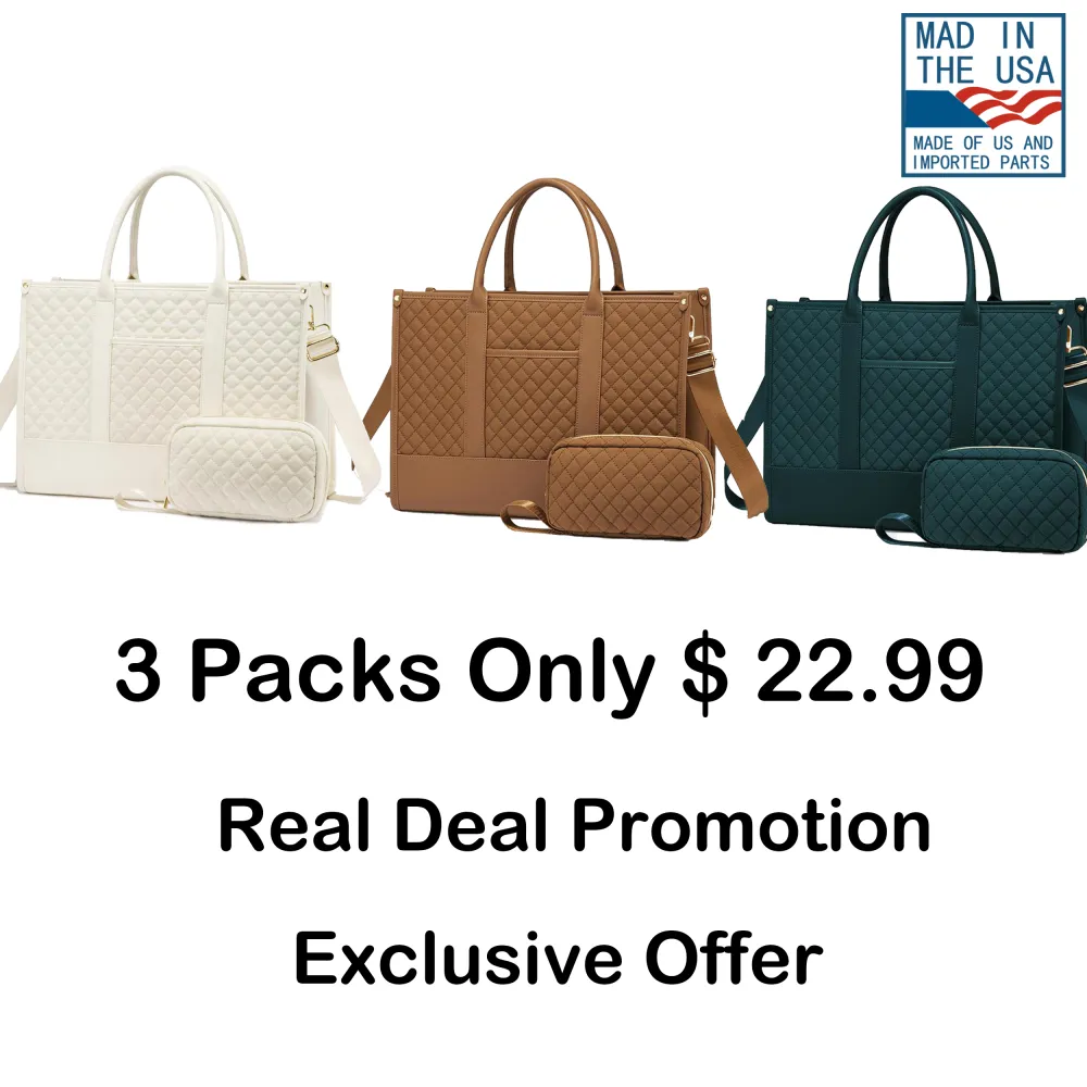 💼 🔥 Limited-Time Offer – 40% OFF! 🔥 Laptop Tote Bag for Women | Smart Style. Superior Function. Designed for the Modern Professional Woman