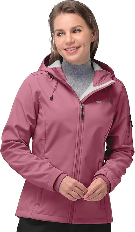 Women’s Softshell Fleece-Lined Jacket – Lightweight Warmth for Every Adventure