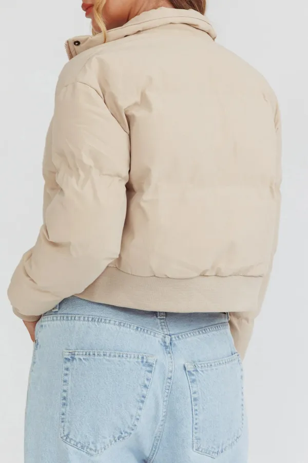 Casual All-Match Commuter Style Warm Jacket
