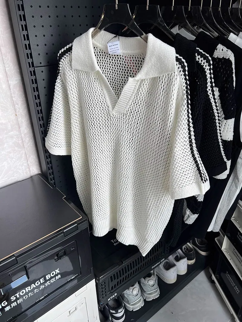 Loose Knit Hollow Top