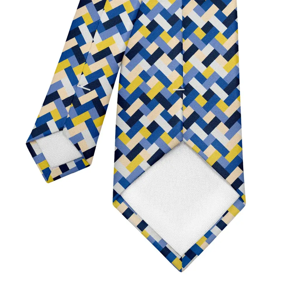 Timeless Geometric Design Necktie