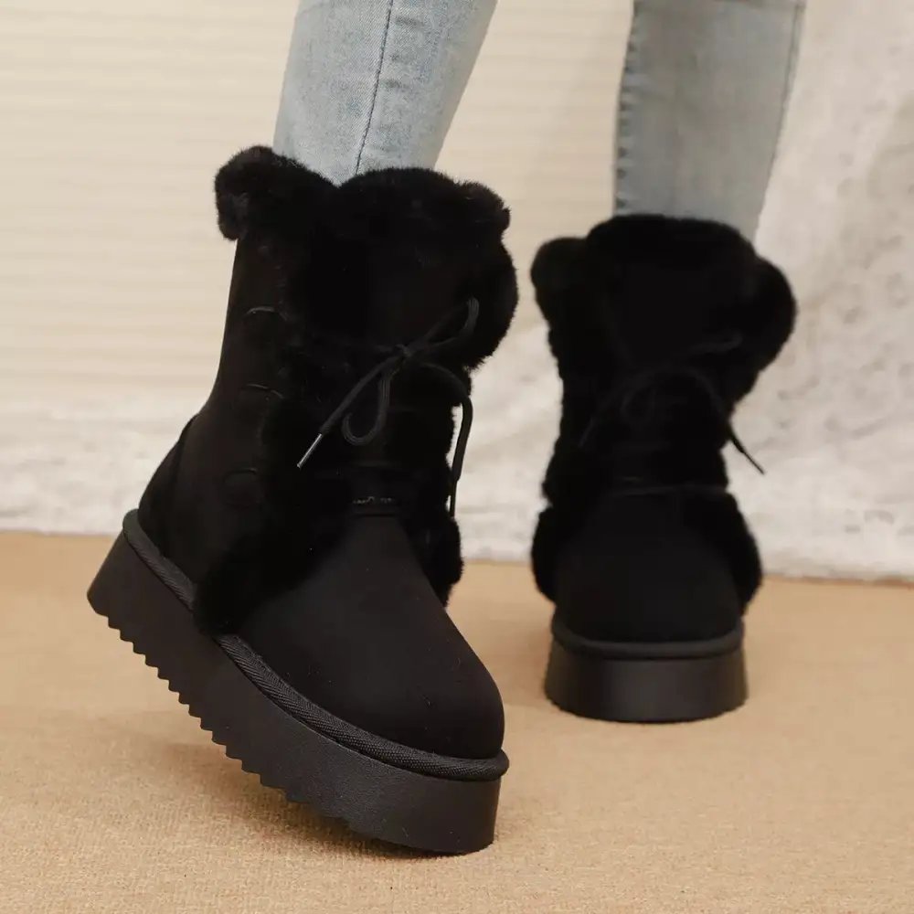 Lace Up Winter Boots