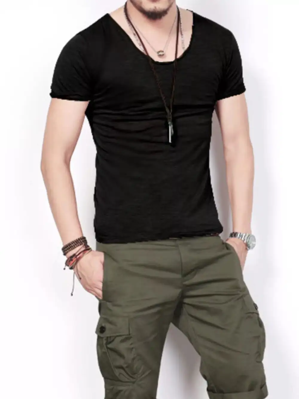 Effortless Men's Casual Short Sleeve T-shirt