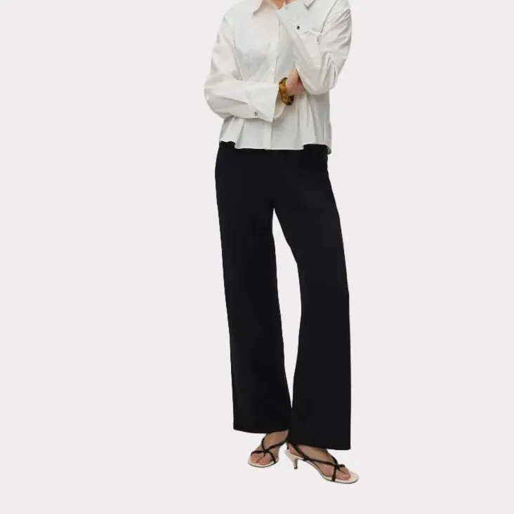Modern Straight-Leg Women's Trousers