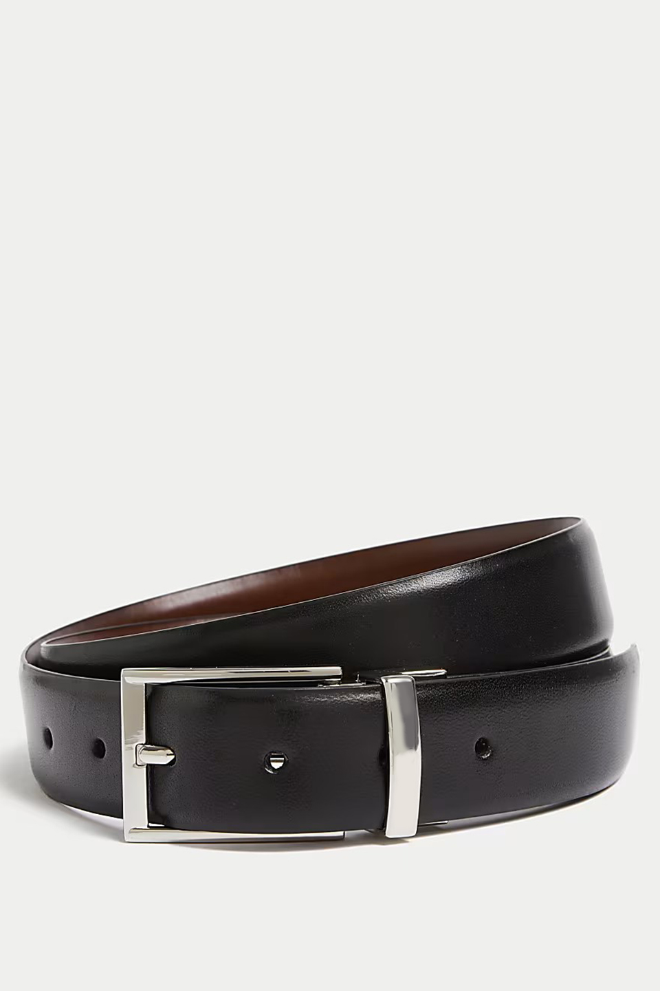 Reversible Adjustable Leather Belt