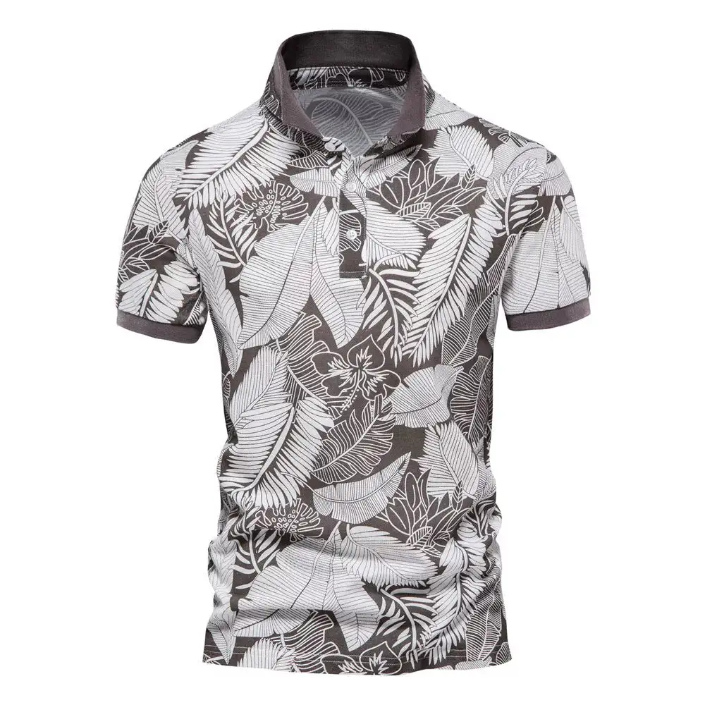 Refined Polo Collar Short Sleeve Polo Shirt