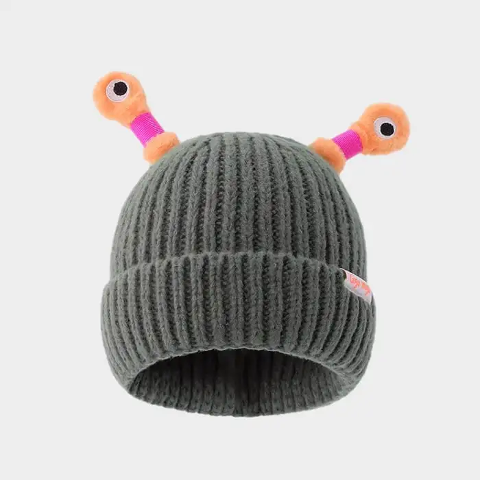 🔥Spring Hot Sale - 49% OFF🔥 Parent-Child Cute Glowing Little Monster Knit Hat