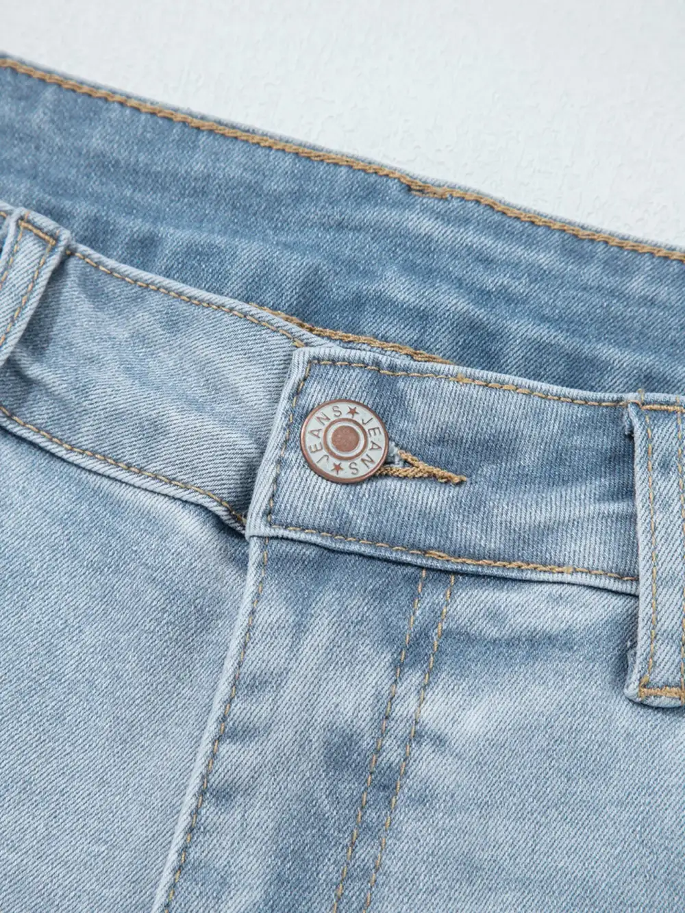 Mid Rise Ankle Length Distressed Skinny Denim Jeans