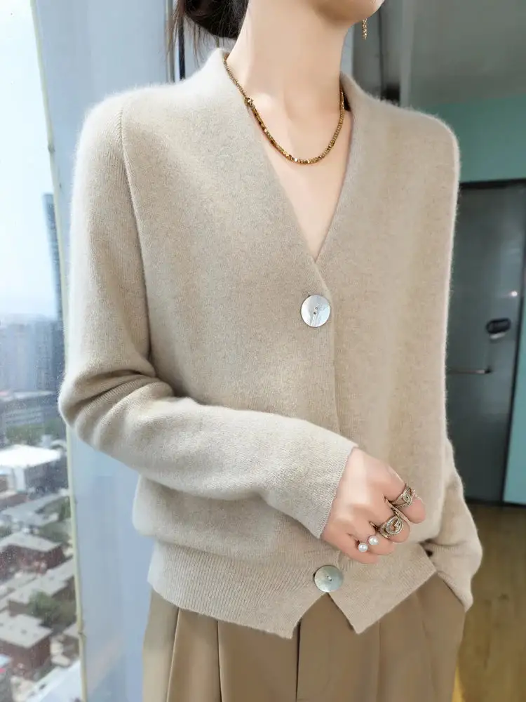 Pure Sophistication: Cashmere Essential Cardigan