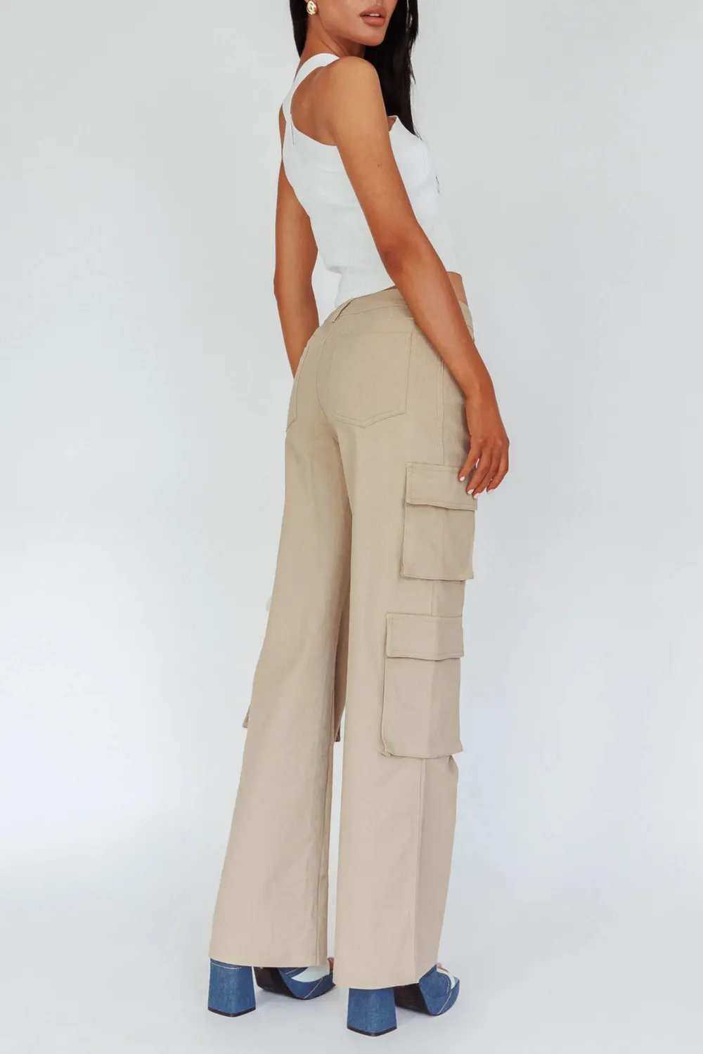 Designer Workwear Style Cotton Breathable Trousers