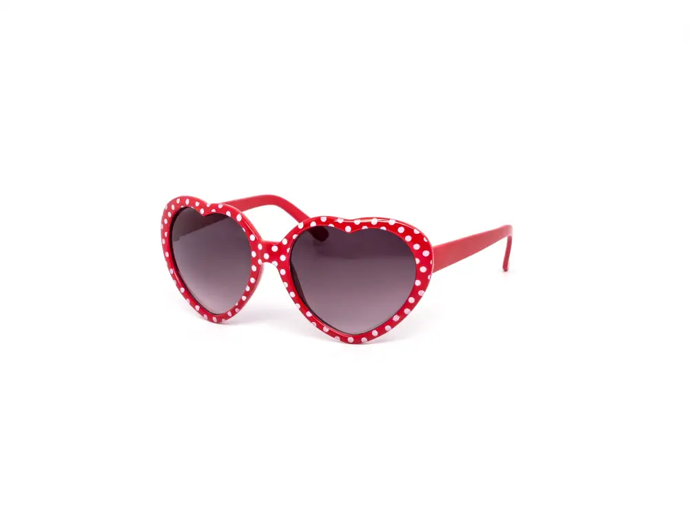 12-Pack Kids Heart Gradient Sunglasses