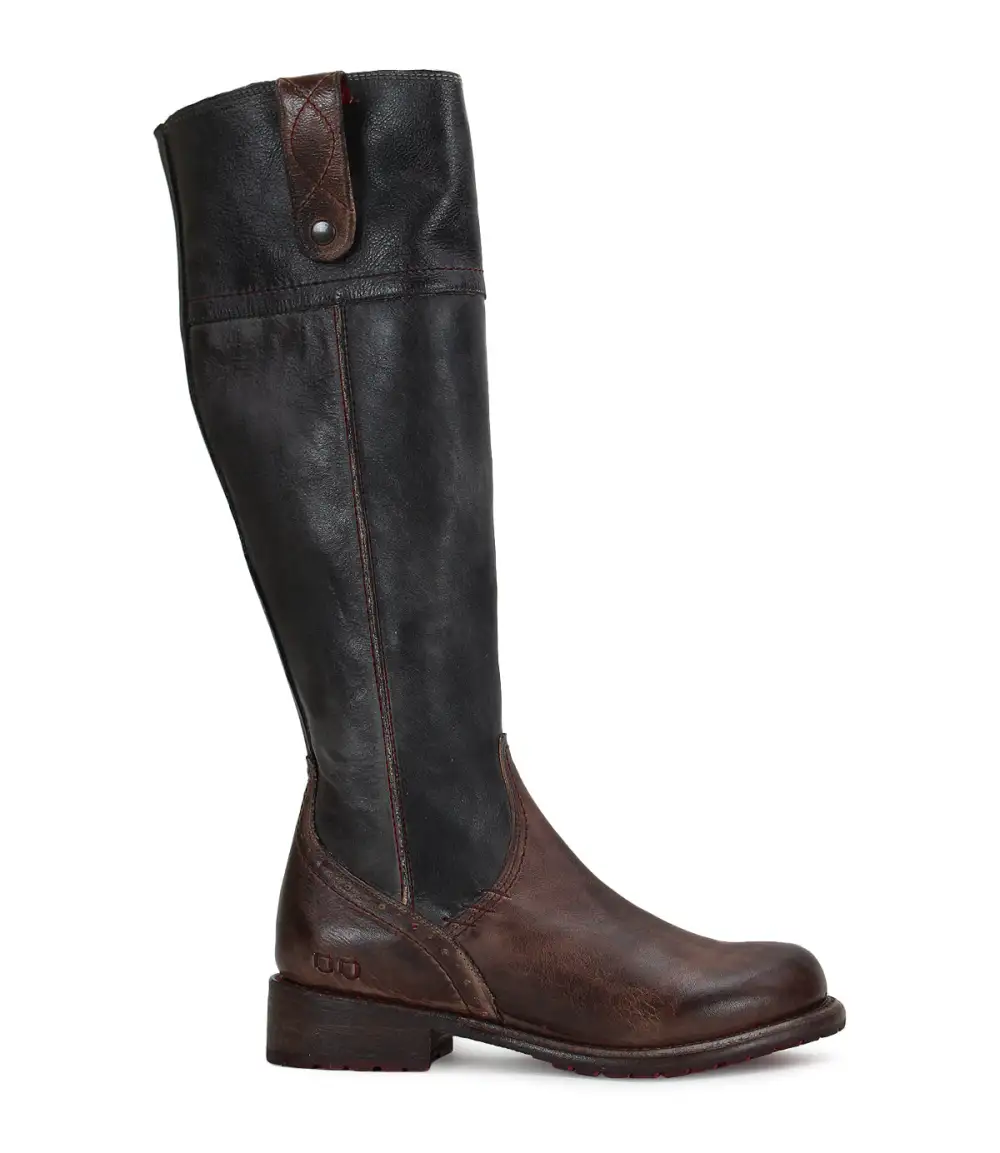 Lug-Sole Streamlined Riding Boots