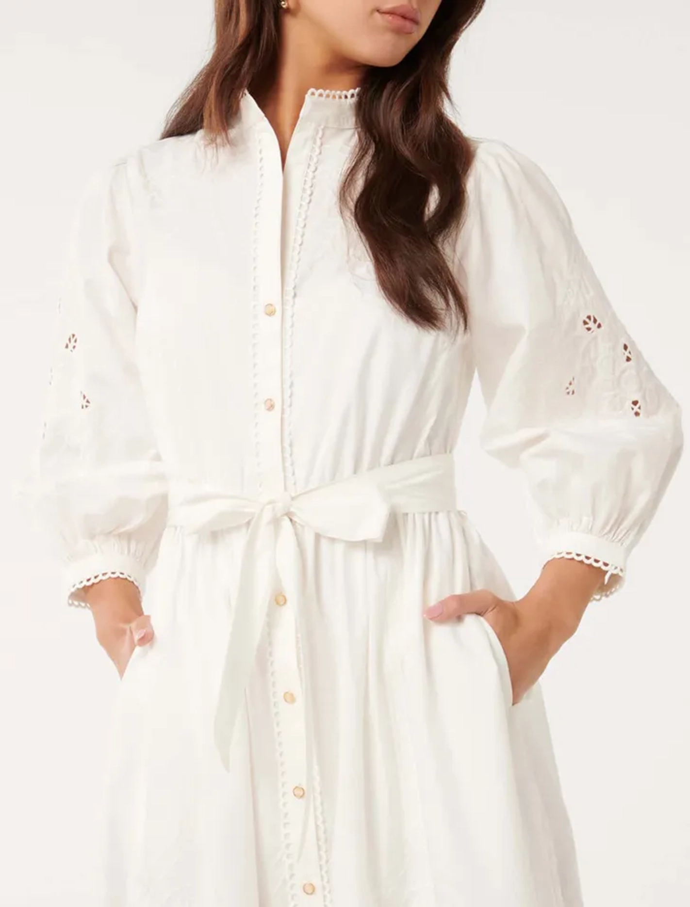 Crew Neck Midi Dress