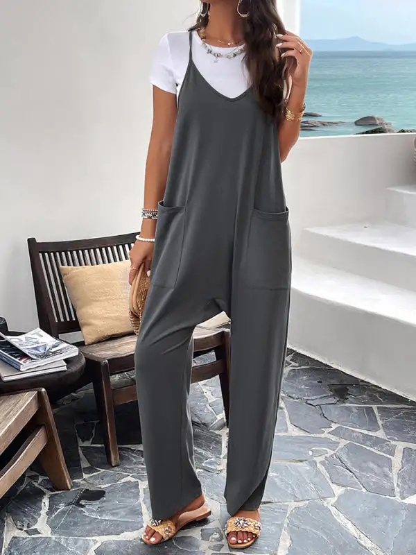 Clean Slim Fit Jumpsuit