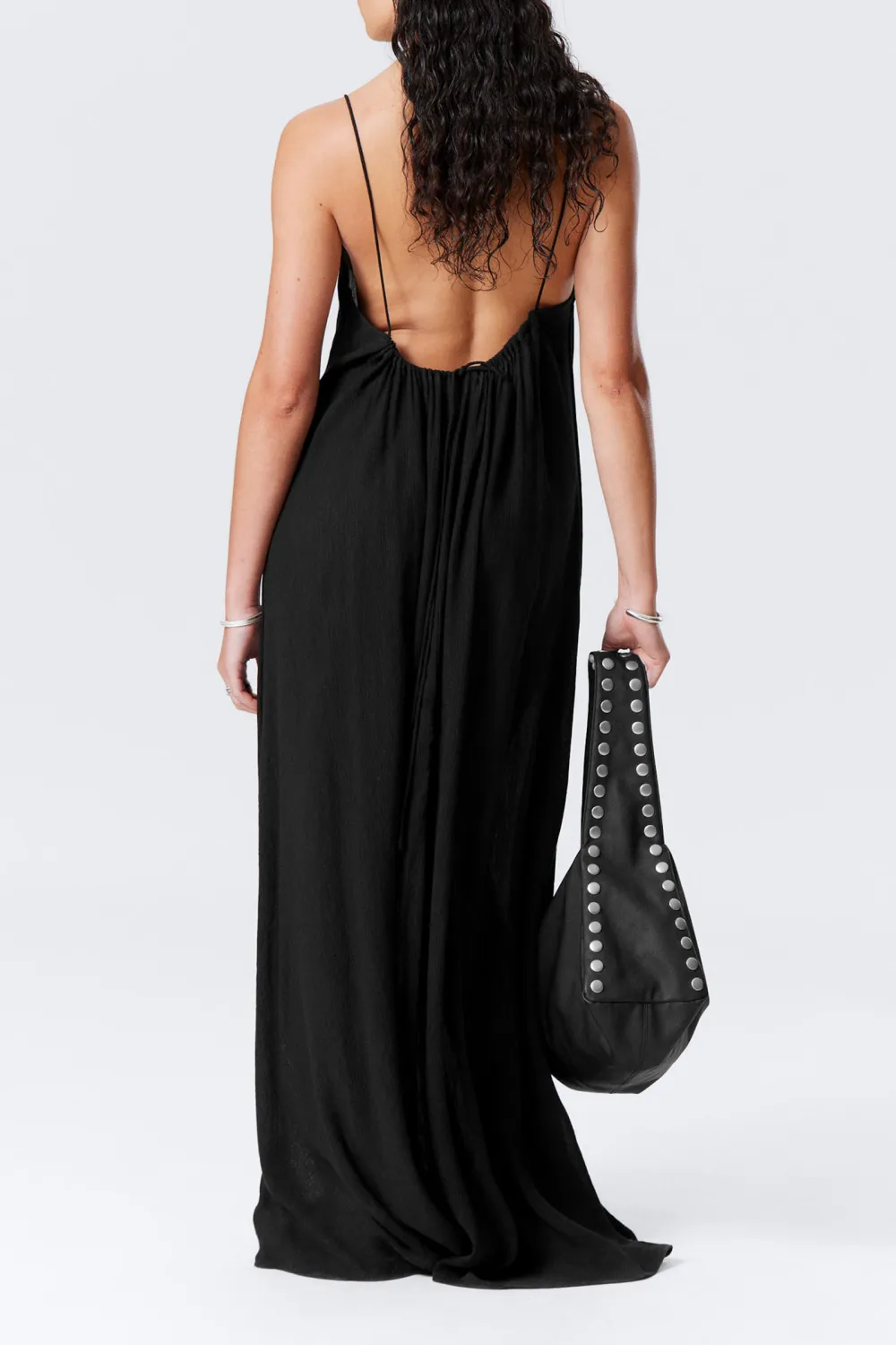 V-Neck Sleeveless Maxi Dress
