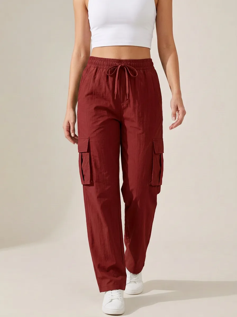 Women's Graphic Cargo Cargo Work Pants