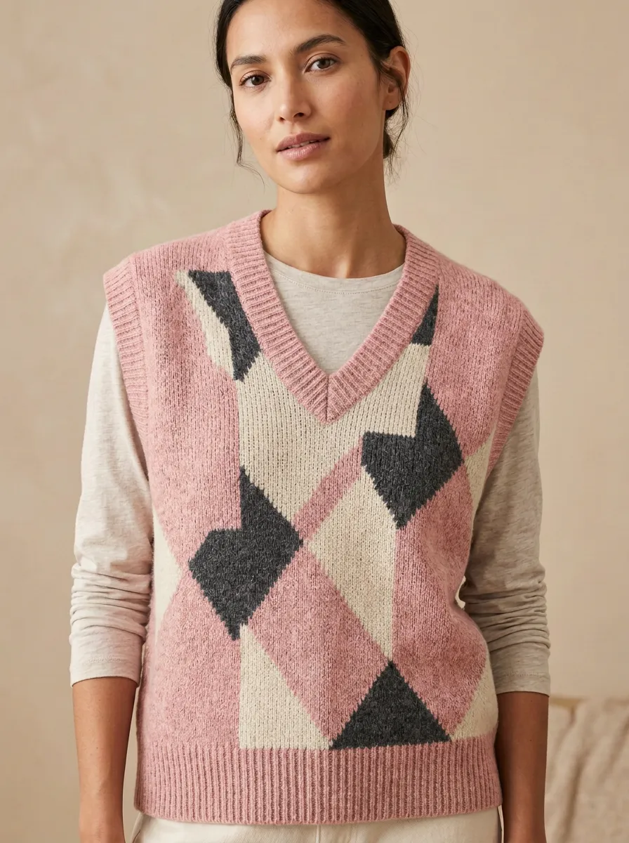 Argyle Sweater Vest