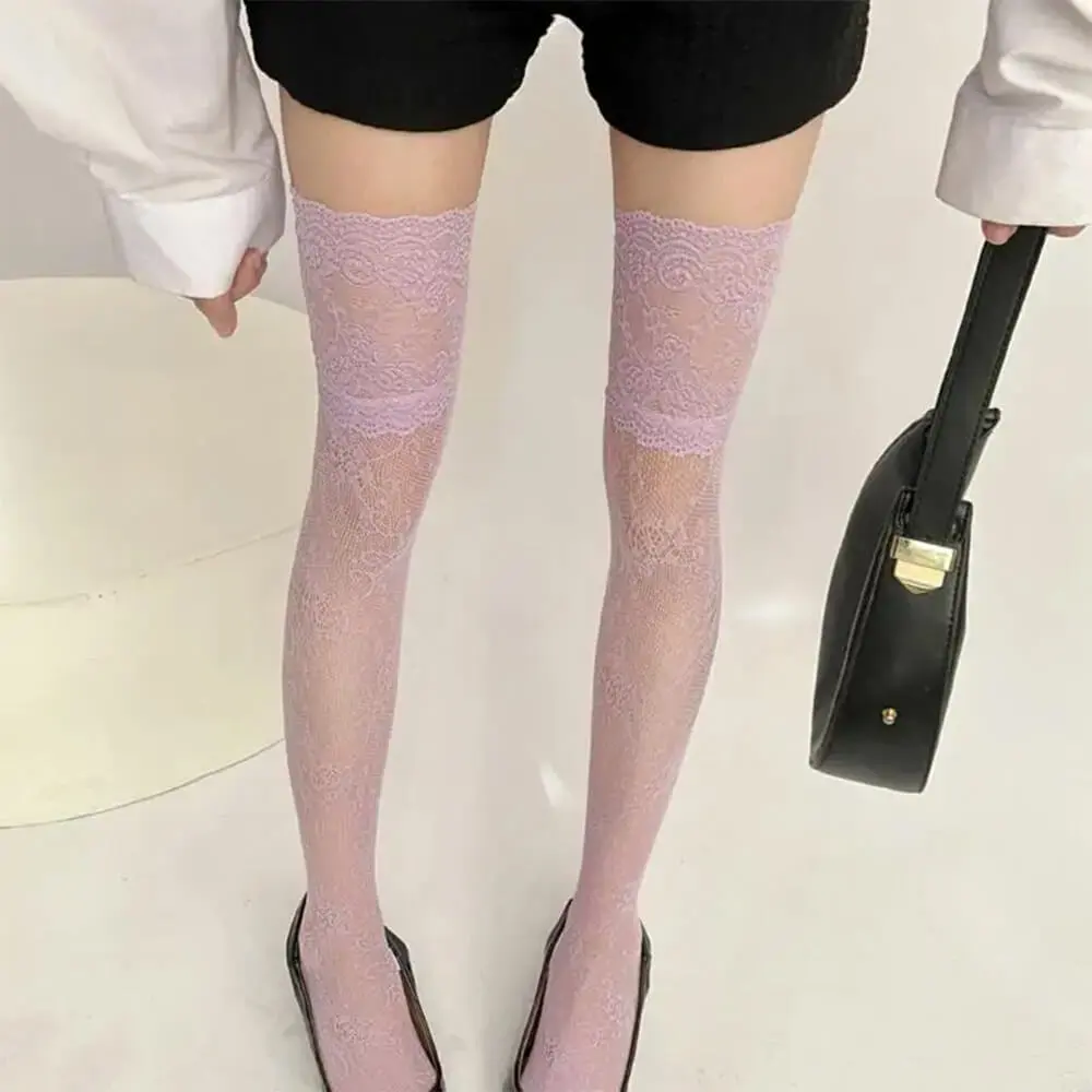 Lace Pattern Stockings