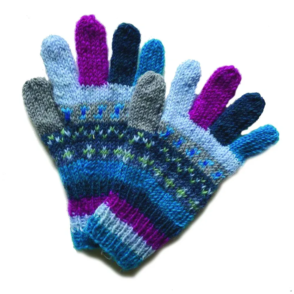 Knit Wool Gloves