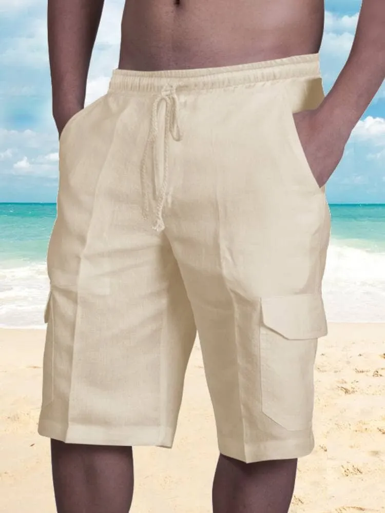 Men's Cotton Shorts Pockets