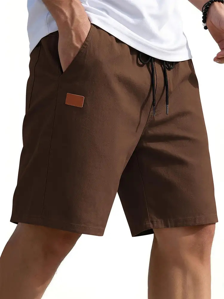 Men's Casual Cotton Blend Chino Shorts