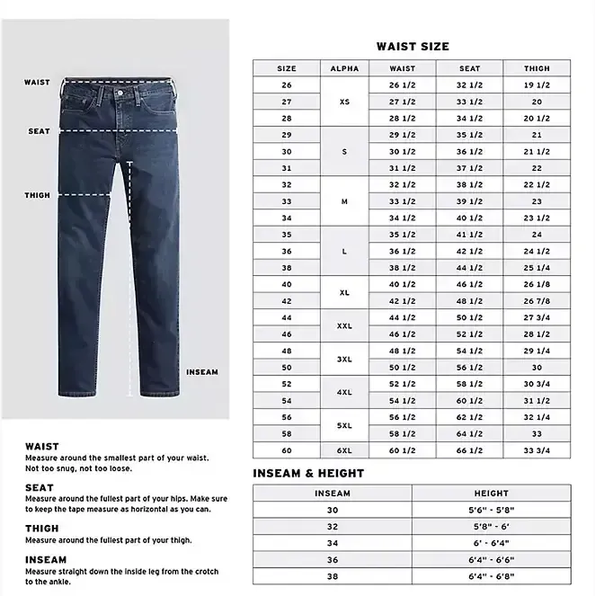 🔥 Men's 5-Pack Relaxed Fit DuraStretch Jeans | Big Size 28W-56W Denim Pants