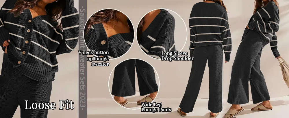 Women's Baggy Barrel Pants Wide Leg Lounge Drawstring Sweatpants with Pockets Minimalist Bottoms Casual Style Comfortable Breathable Material