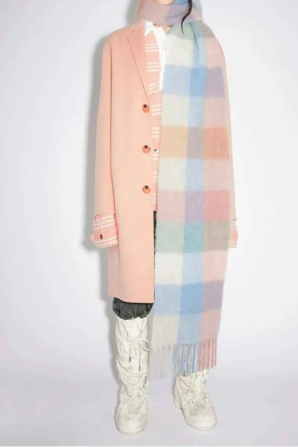 Thermal Fringe Contrast Scarf