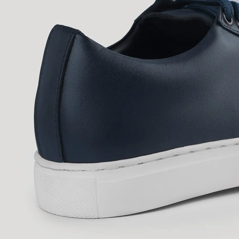 Refined Leather Low Top Sneakers