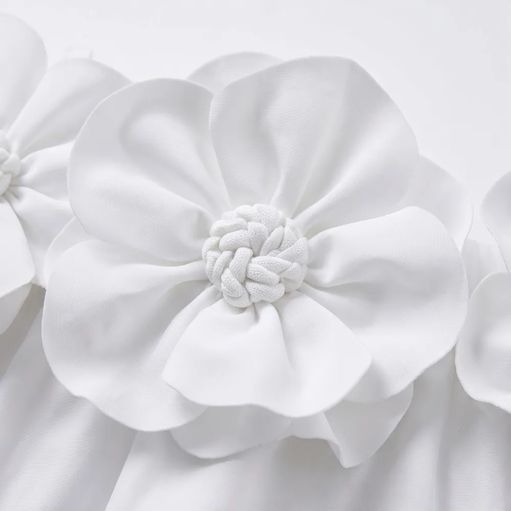 Floral Sculpted Off Mini Dress