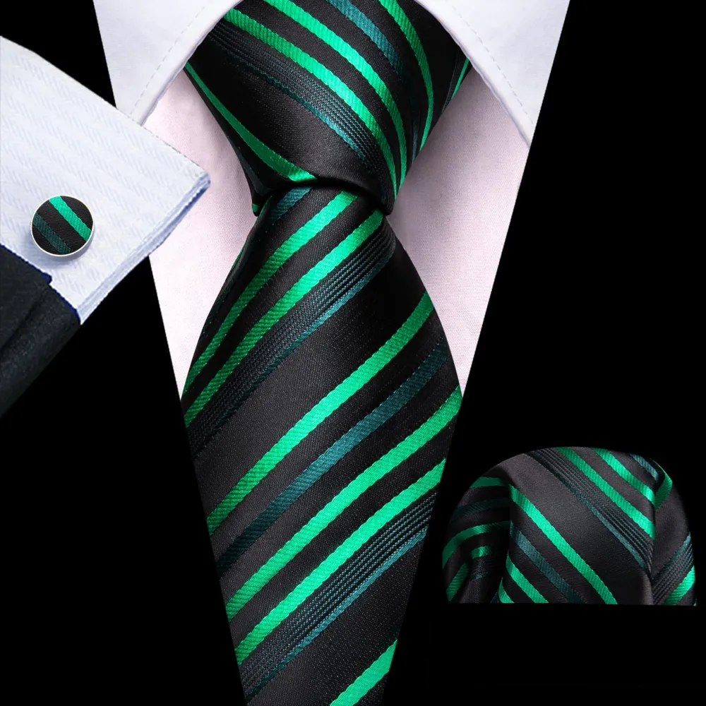 Lightweight Striped Necktie Set