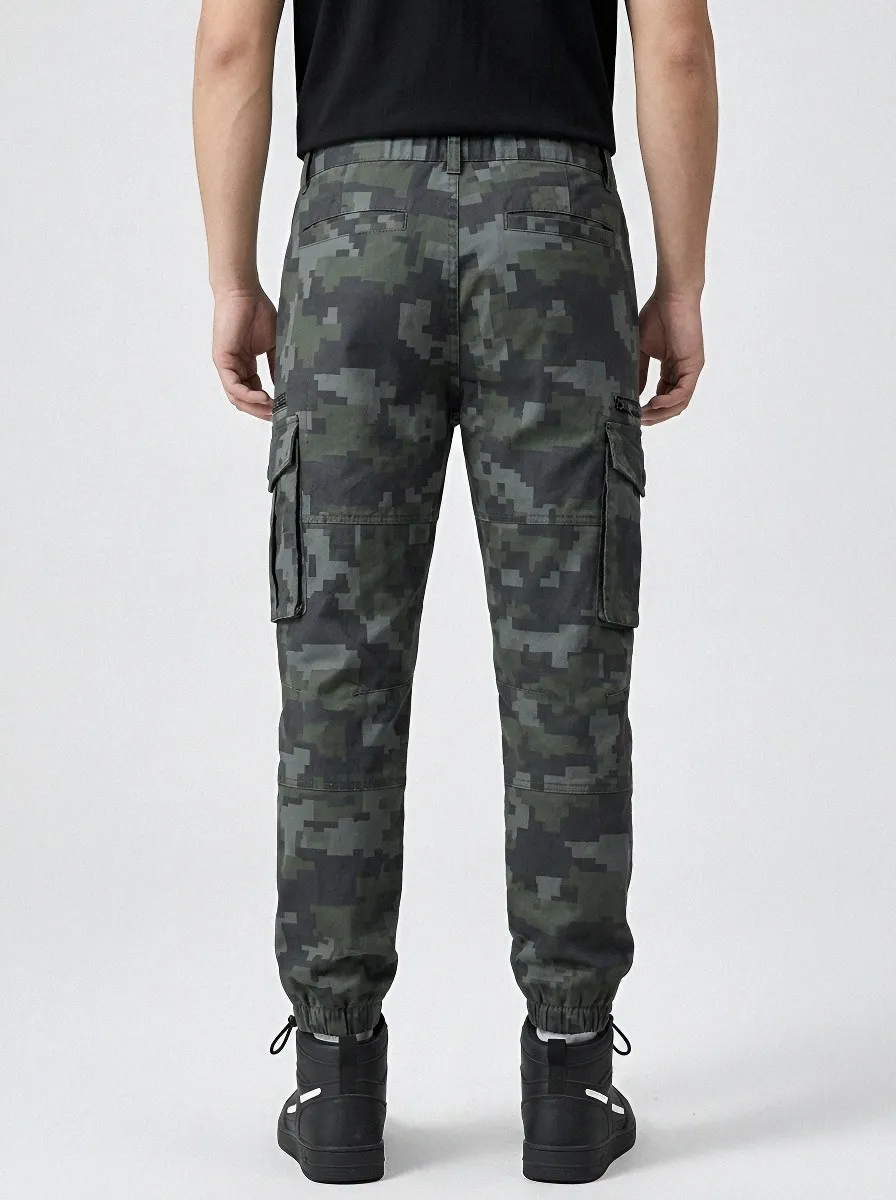 Digital Camo Tactical Camouflage Cargo Pants