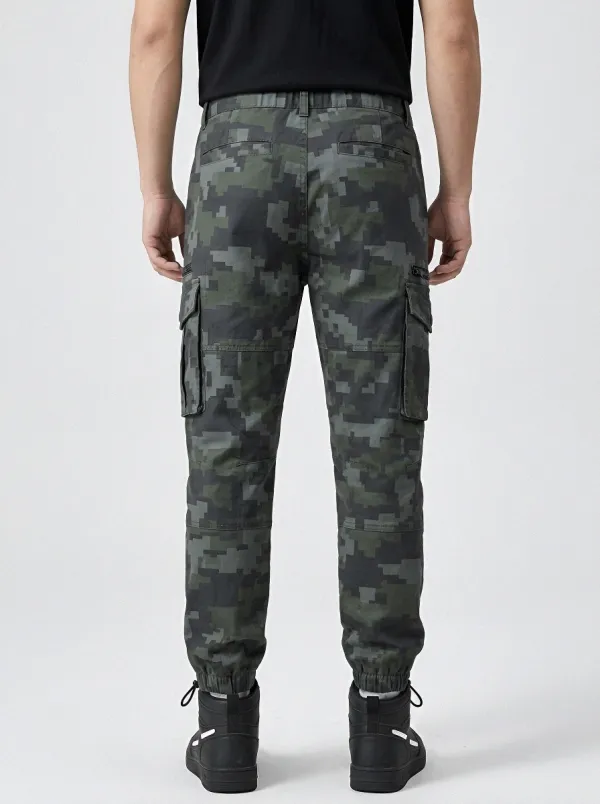 Digital Camo Tactical Camouflage Cargo Pants