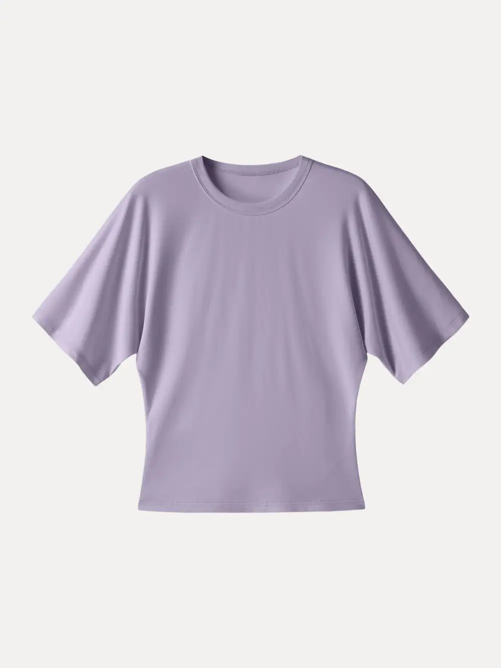 Cotton-Blend Tee Everyday Top