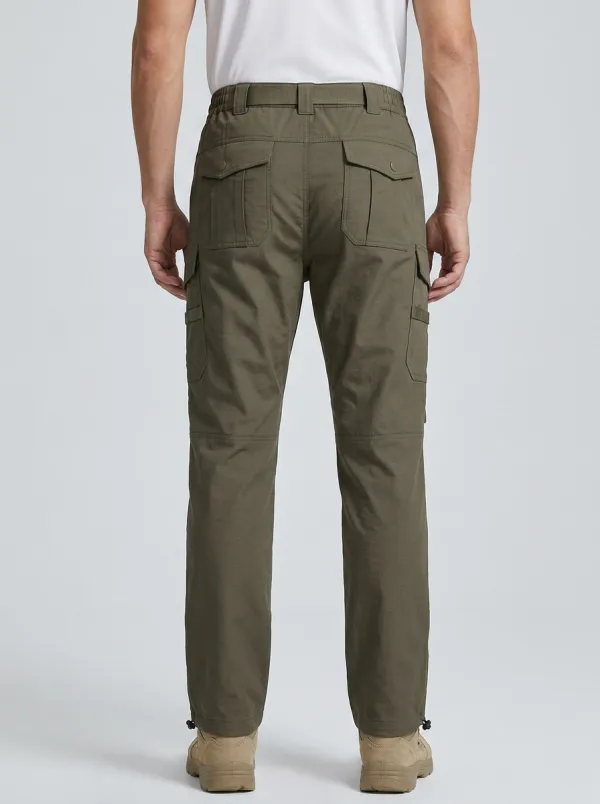 Outdoor-Ready Multi Pocket Outdoor Trail Style Men's Work Pants