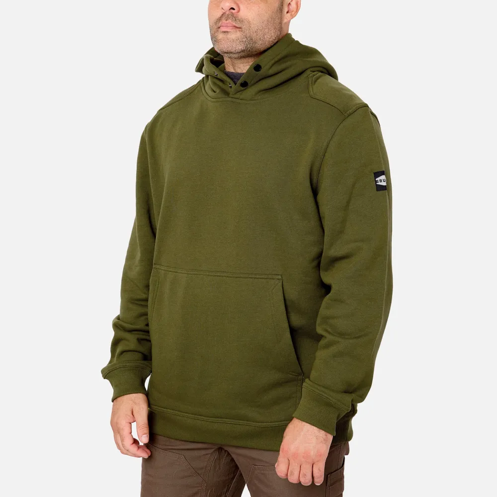 The Shevlin Hoodie Men's Water Resistant Workwear Hoodie  Midweight Fabric, DWR Finish & Hard Hat-Compatible Hood