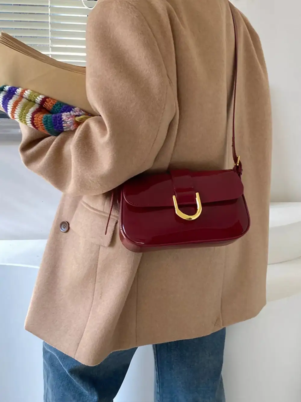 Adjustable Strap Crossbody Bag