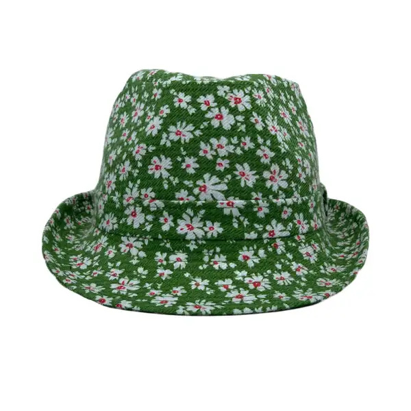 Floral Fedora Sun Hat