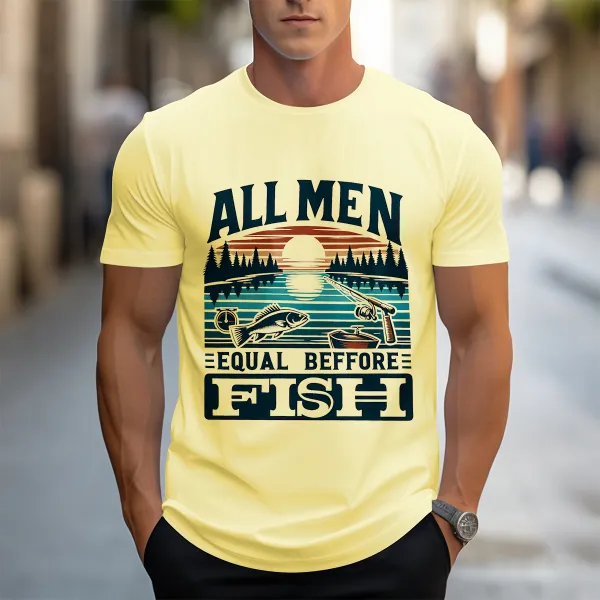 Fishing Motif T-Shirts